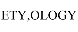ety,ology