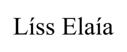 lÍss elaÍa