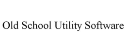 old school utility software