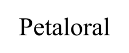 petaloral