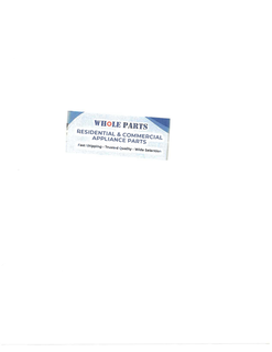 whole parts residential & commercial appliance parts fast shipping · trusted quality · wide selection