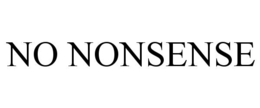 no nonsense