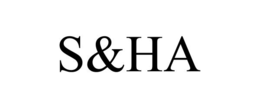s&ha
