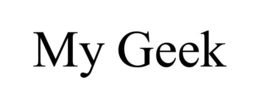 my geek