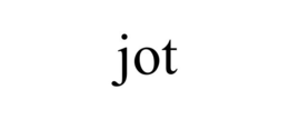 jot