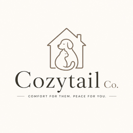 cozytail co. comfort for them. peace for you.