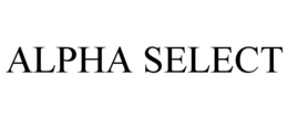 alpha select
