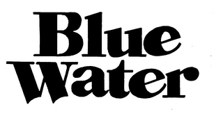blue water