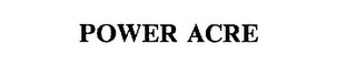 power acre