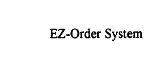 ez-order system