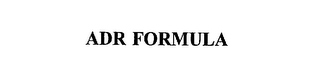 adr formula