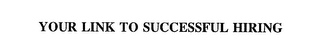 your link to successful hiring