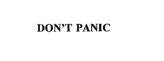 don't panic
