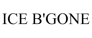 ice b'gone