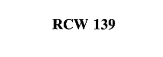 rcw 139