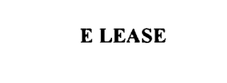 e lease