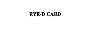 eye-d card