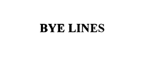 bye lines