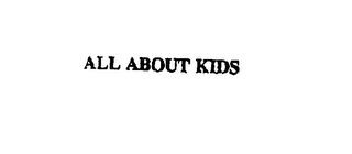 all about kids