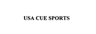 usa cue sports