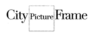 city picture frame