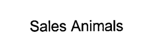 sales animals
