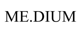 me.dium