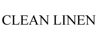clean linen