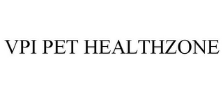vpi pet healthzone
