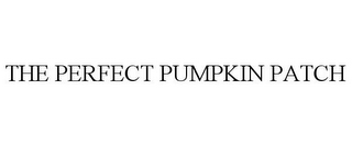 the perfect pumpkin patch