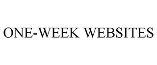 one-week websites