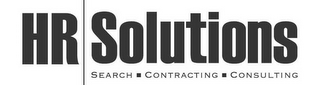 hr solutions search contracting consulting
