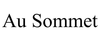 au sommet