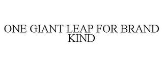 one giant leap for brand kind