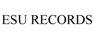 esu records