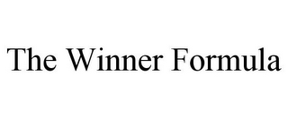 the winner formula