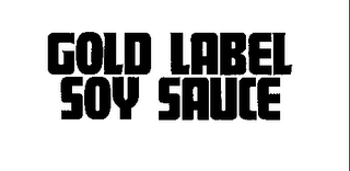 gold label soy sauce