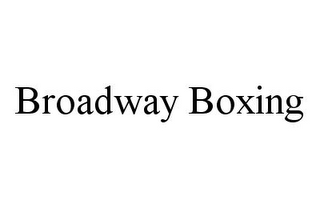 broadway boxing