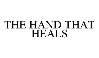 the hand that heals