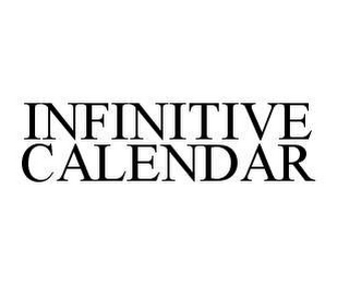 infinitive calendar