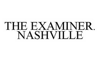 the examiner. nashville