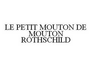 le petit mouton de mouton rothschild