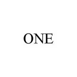 one