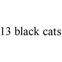 13 black cats