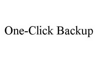 one-click backup