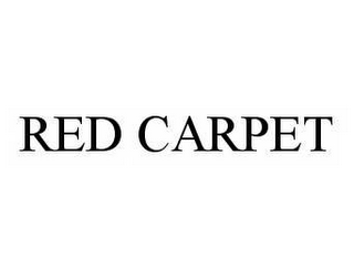 red carpet