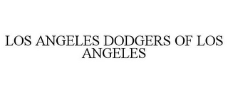 los angeles dodgers of los angeles