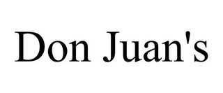 don juan's