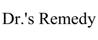 dr.'s remedy