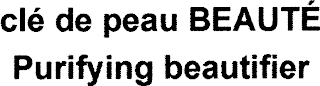 clÉ de peau beautÉ purifying beautifier